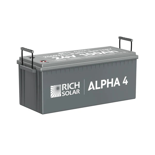 ALPHA 4 | 24V 100Ah LiFePO4 Battery