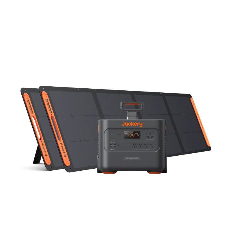 Jackery Explorer 3000 Pro + SolarSaga 200W x 2