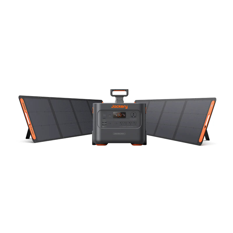 Jackery Explorer 3000 Pro + SolarSaga 200W x 2