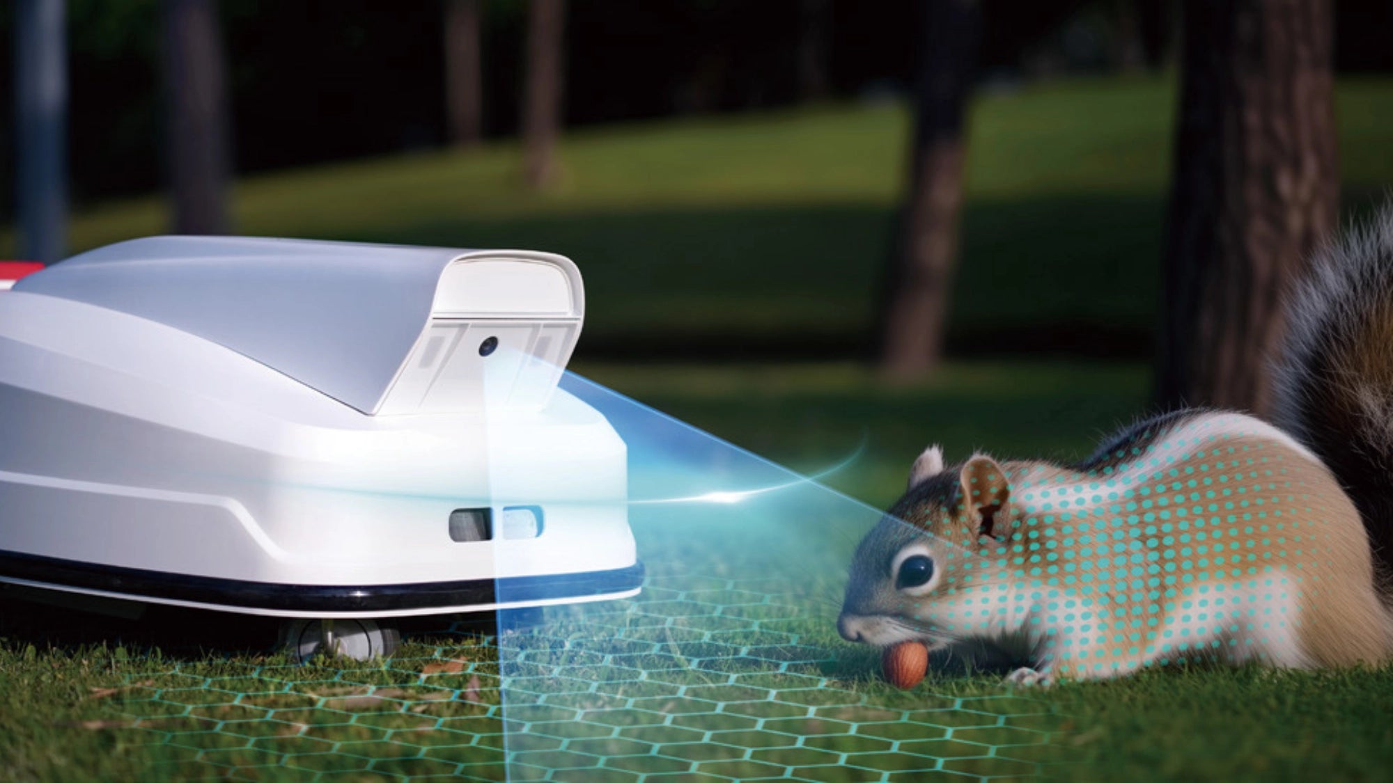 Smart Wireless Robotic Lawn Mower FJD FV2000