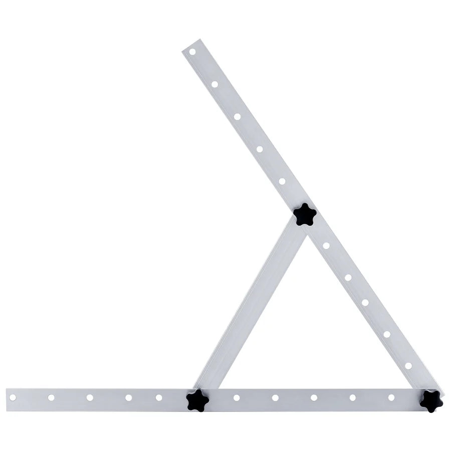 RV Tilt Mount | 28” Adjustable RV Tilt Mount for Roofs and Flat Surfaces | Designed for RICH SOLAR MEGA Series Solar Panels | Easy to Install