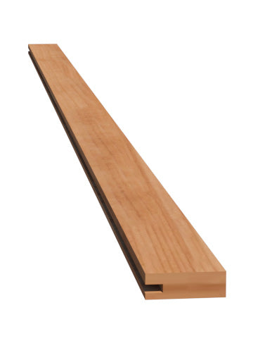1 x 3-3/4x61-1/2" Floor Board with groove on one side and flat on other