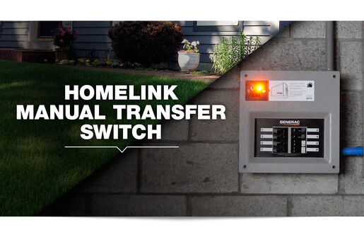 6853 - 30 Amp Indoor Transfer Switch Kit for 8-10 Circ, Resin PIB + Conduit, 30 Amp Plug, Upgradeable