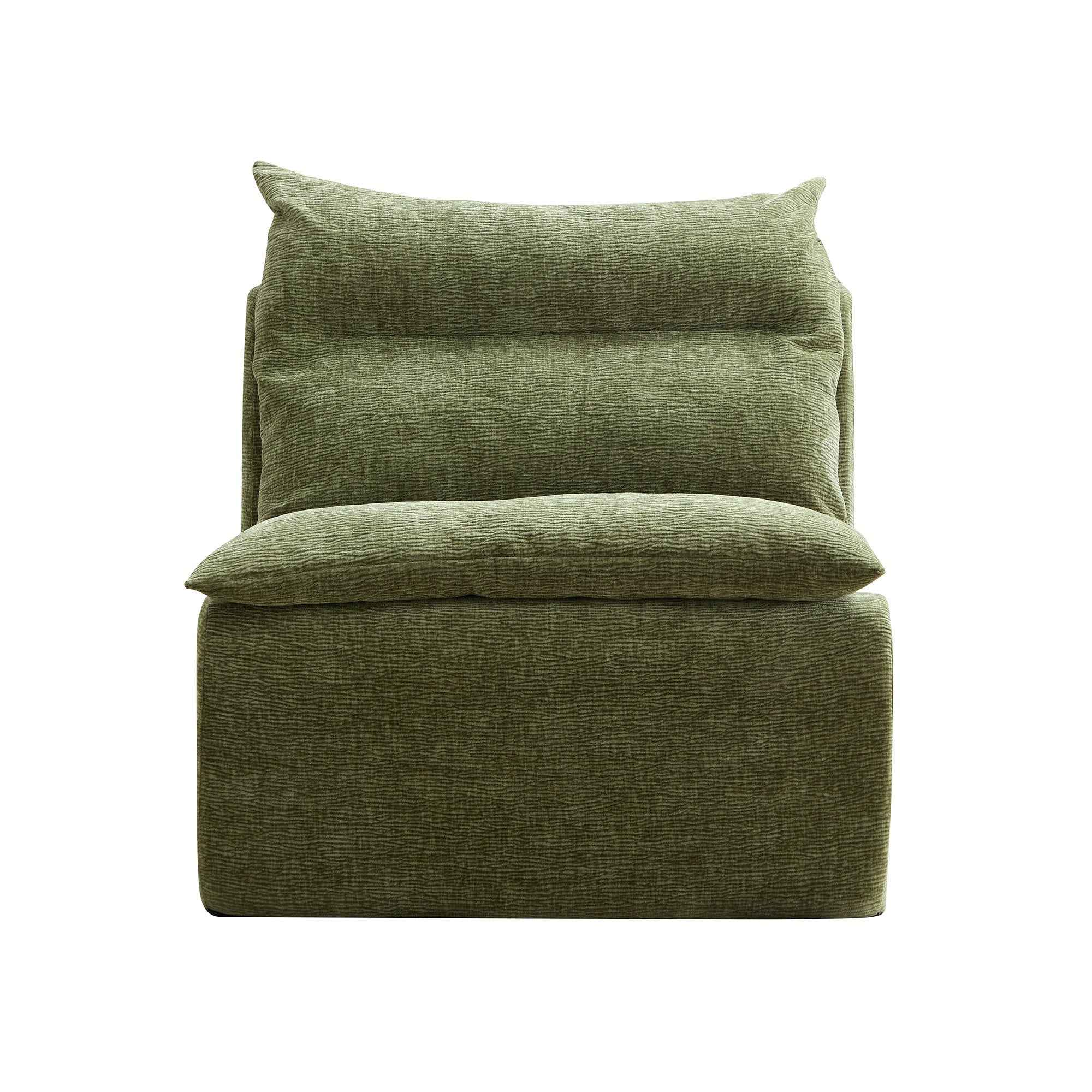 3 Seat Chair Sofa Lounge Chair With Backrest Fully Compressed Sofa