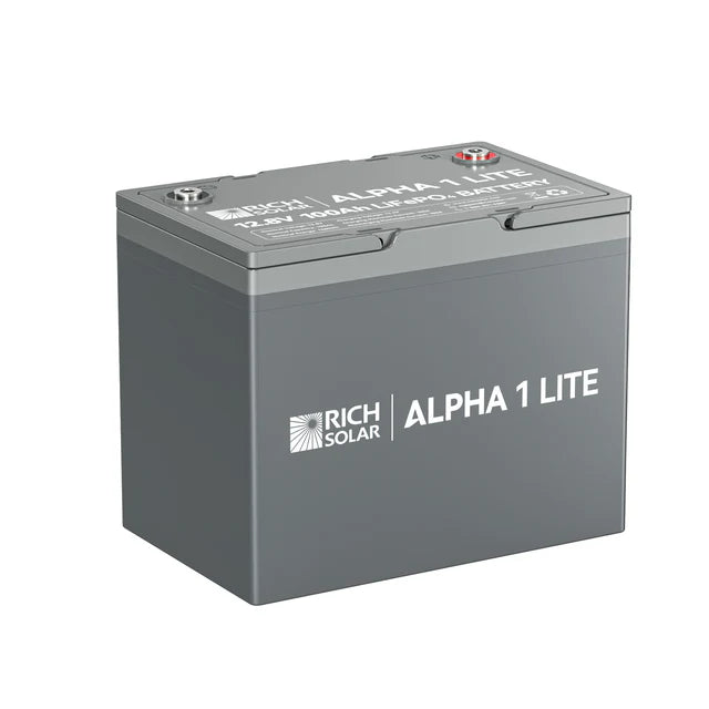 ALPHA 1 LITE | 12V 100Ah LiFePO4 Battery