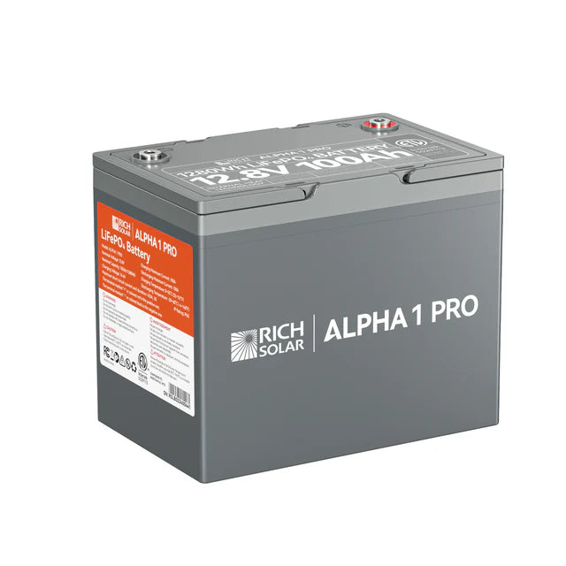 ALPHA 1 PRO | 12V 100Ah LiFePO4 Battery