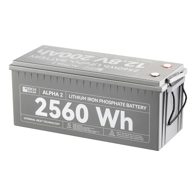 ALPHA 2 | 12V 200Ah LiFePO4 Battery