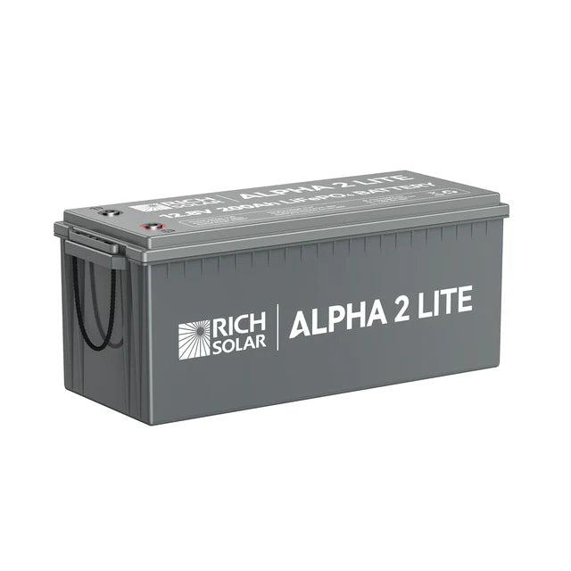 ALPHA 2 LITE | 12V 200Ah LiFePO4 Battery