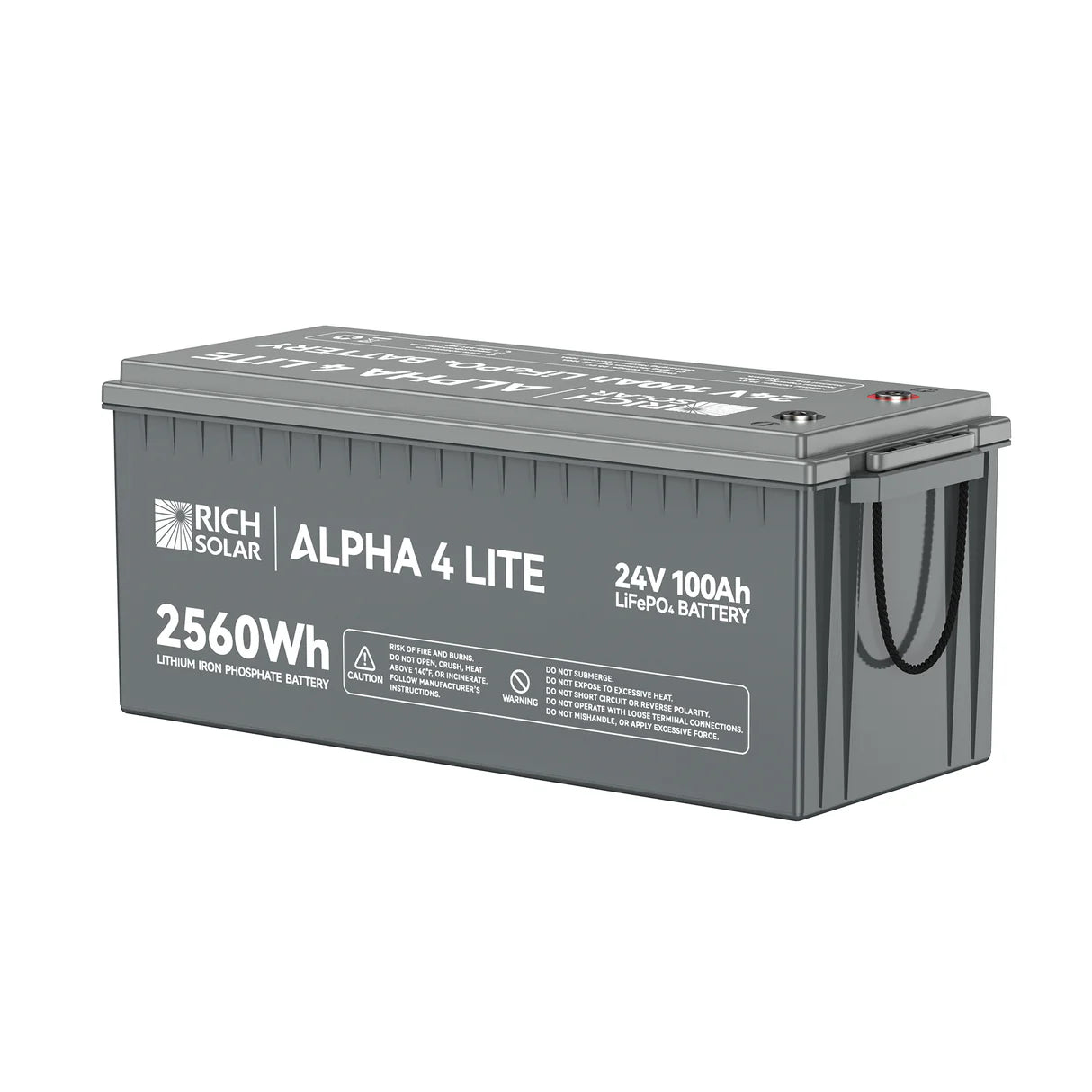 ALPHA 4 LITE | 24V 100Ah LiFePO4 Battery
