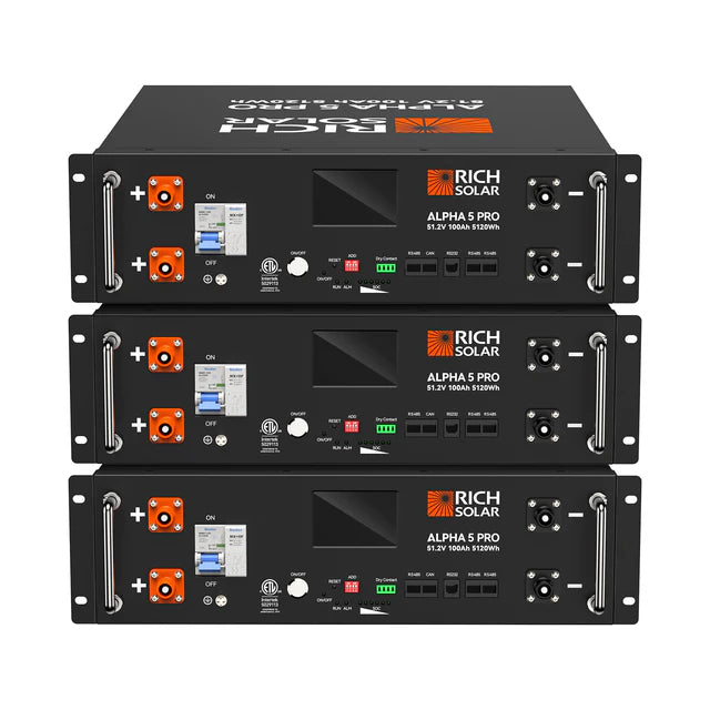 ALPHA 5 PRO | 51.2V 100Ah LiFePO4 Battery