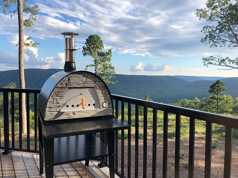 MAXIMUS MOBILE PIZZA OVEN BLACK