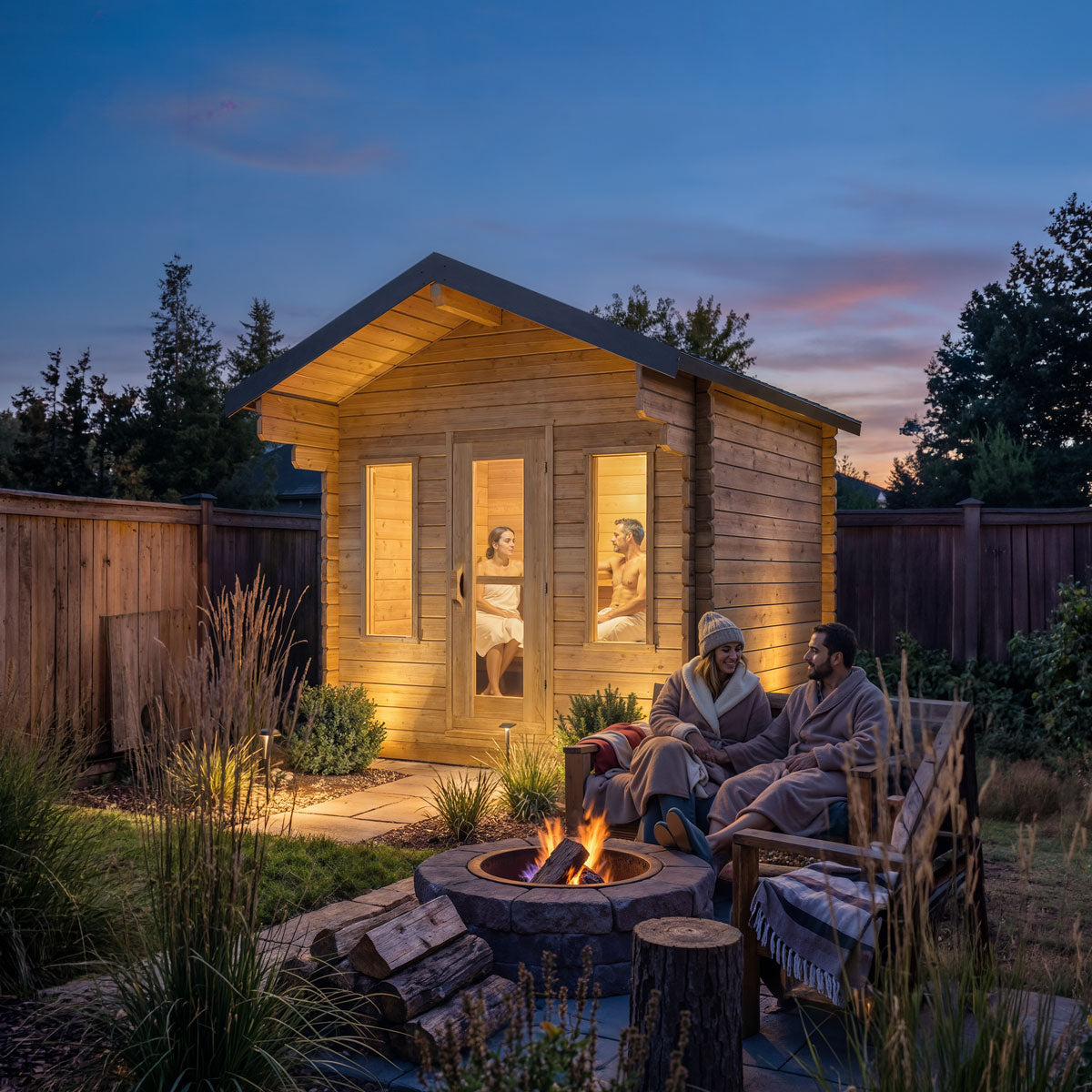 CT Palmer Cabin Sauna