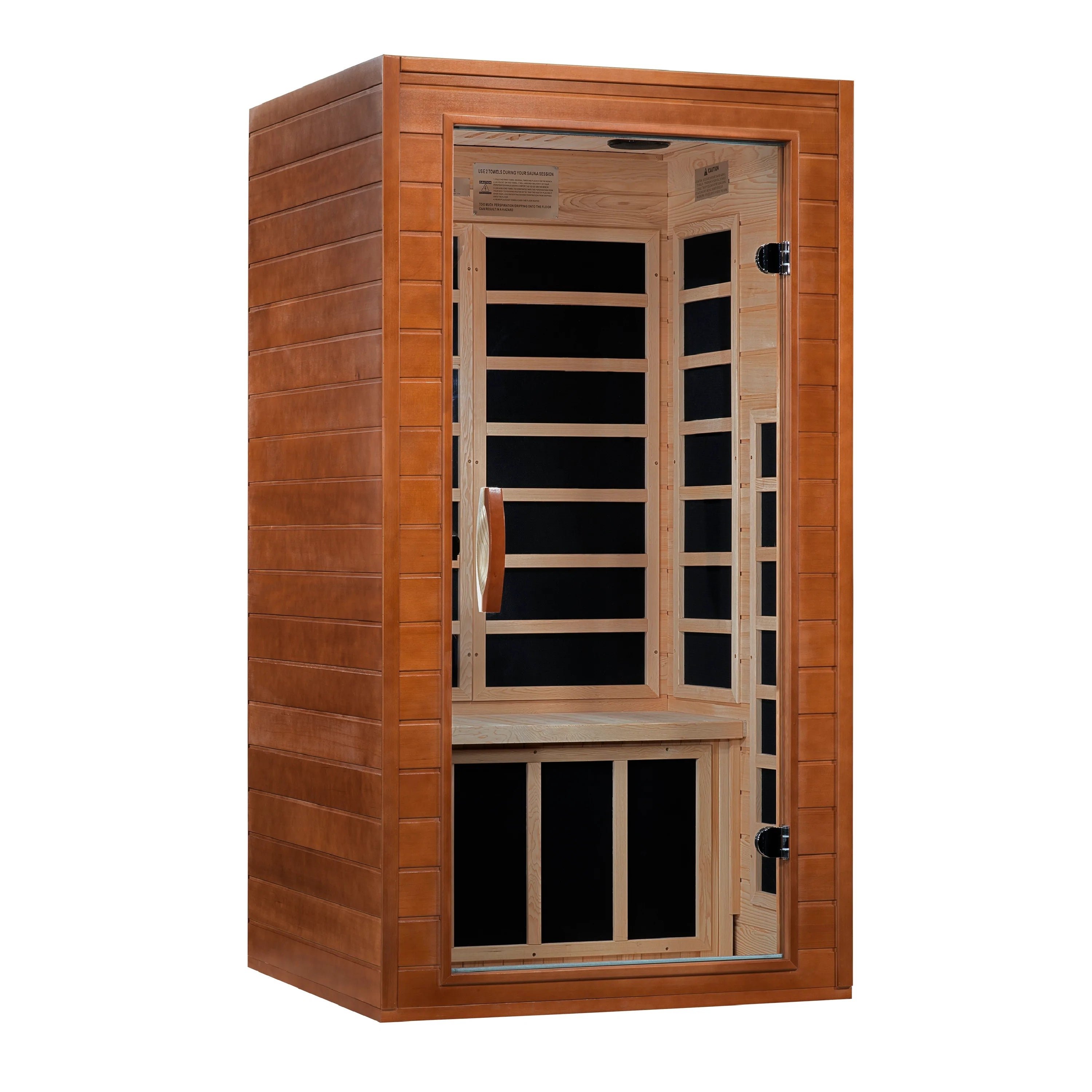 Dynamic Avila Elite 1-2 Person ULTRA-LOW-EMF FAR Infrared Sauna DYN-6103-01 Elite