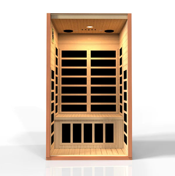 Dynamic Avila Elite 1-2 Person ULTRA-LOW-EMF FAR Infrared Sauna DYN-6103-01 Elite
