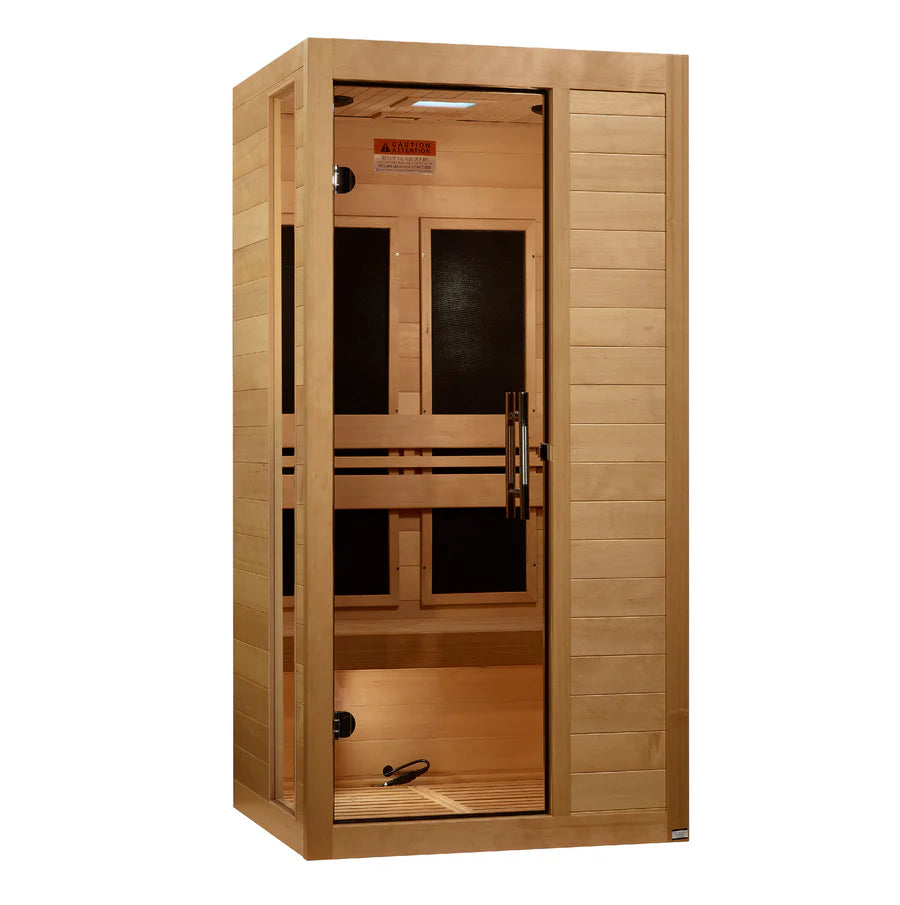 Dynamic Veneto Elite 1 Person Ultra Low EMF Far IR Sauna DYN-6115-05 Elite