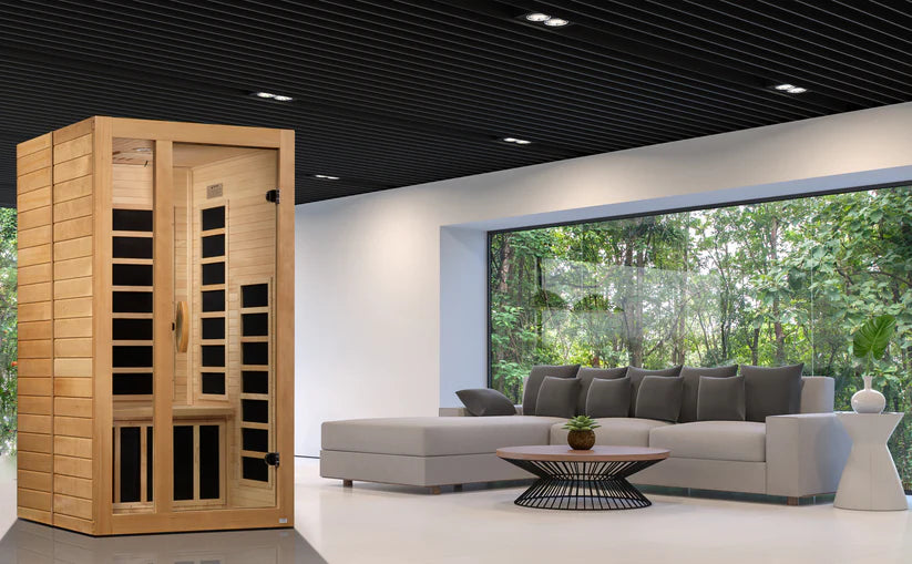 Dynamic Gracia 1 Person Full Spectrum Near Zero EMF IR Sauna DYN-6119-03 FS