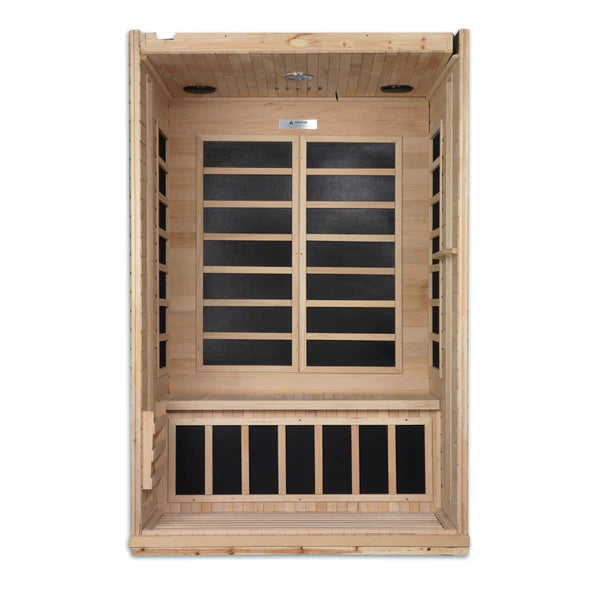 Dynamic Venice Elite 2 Person Ultra Low EMF Far Infrared Sauna DYN-6210-01 Elite