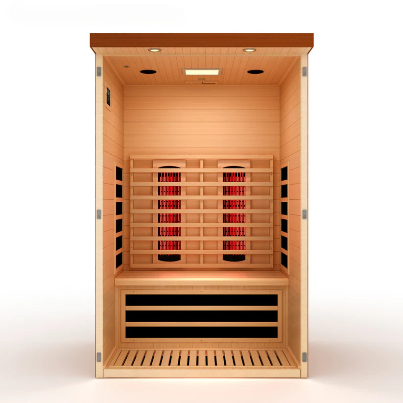 Dynamic “Llumeneres” 2 Person Full Spectrum Nero Zero EMF FAR IR Sauna