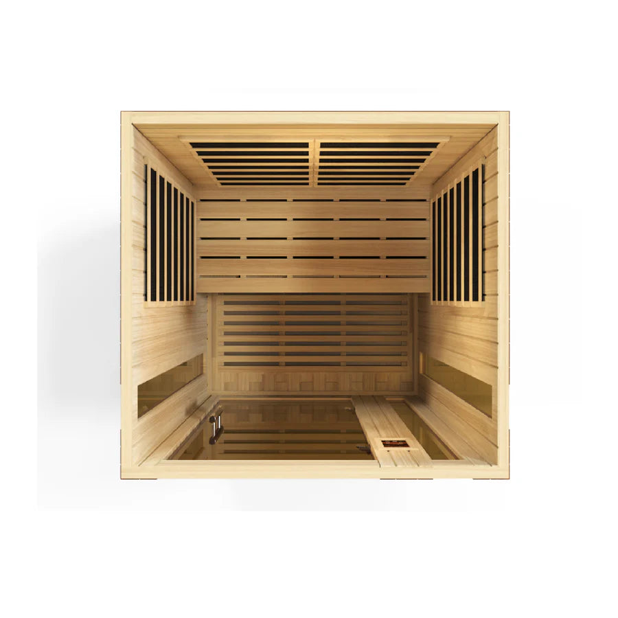 Dynamic Vittoria Elite 2 Person Ultra Low EMF Far Infrared Home Sauna DYN-6220-01 Elite