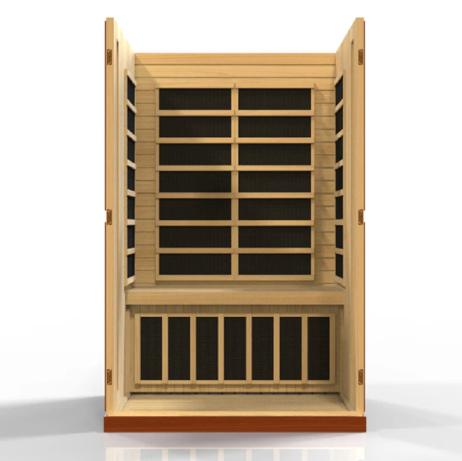 Dynamic Vittoria Elite 2 Person Ultra Low EMF Far Infrared Home Sauna DYN-6220-01 Elite