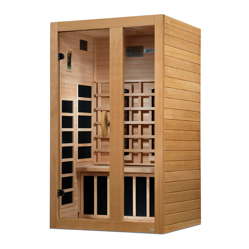 Dynamic Serena 2 Person Full Spectrum Near Zero EMF Infrared Sauna DYN-6229-03 FS