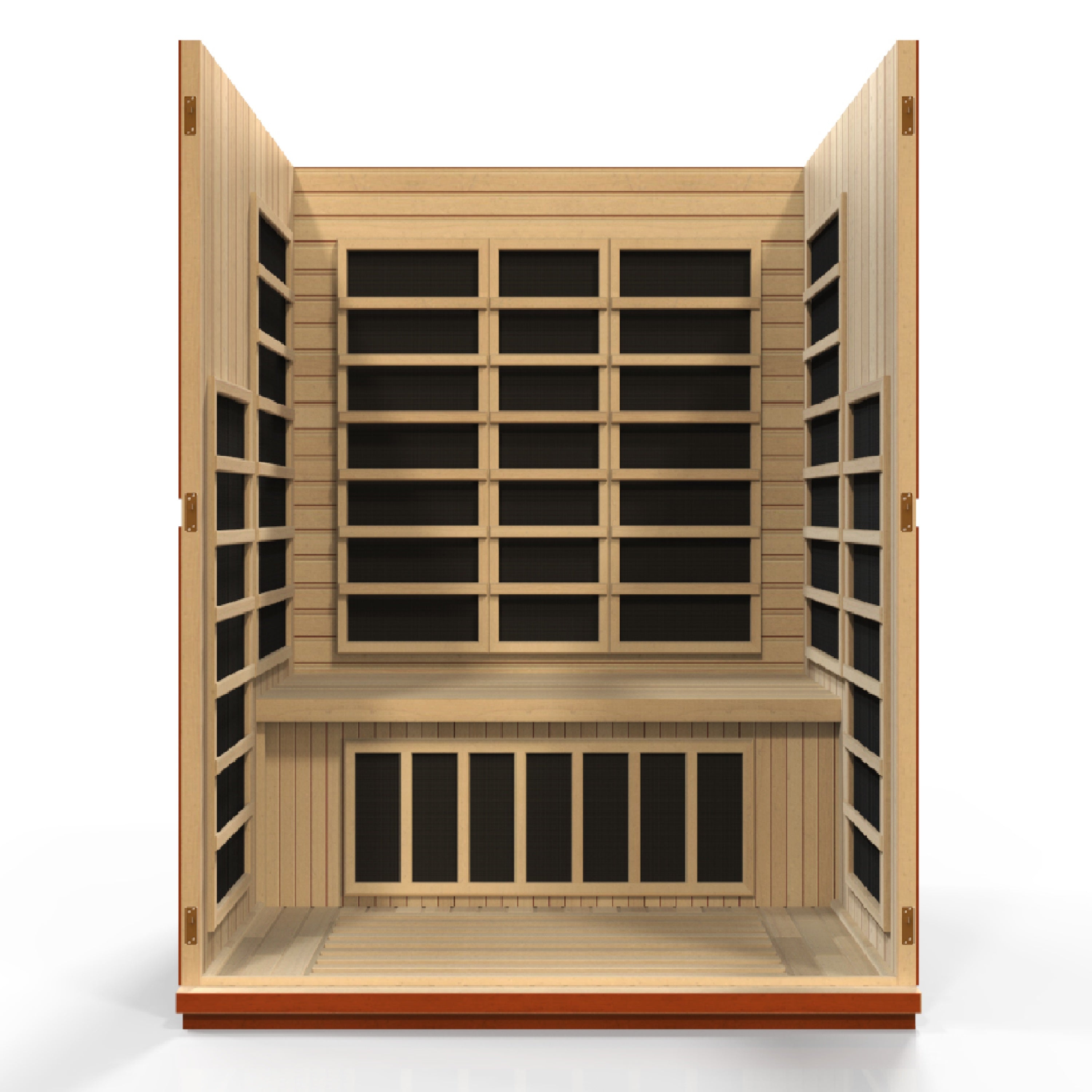 Dynamic Bellagio 3 Person Low EMF Far Infrared Sauna DYN-6306-02