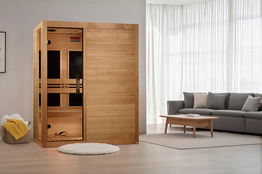 Dynamic Toscana 3 Person Low EMF Far Infrared Home Sauna DYN-6315-05