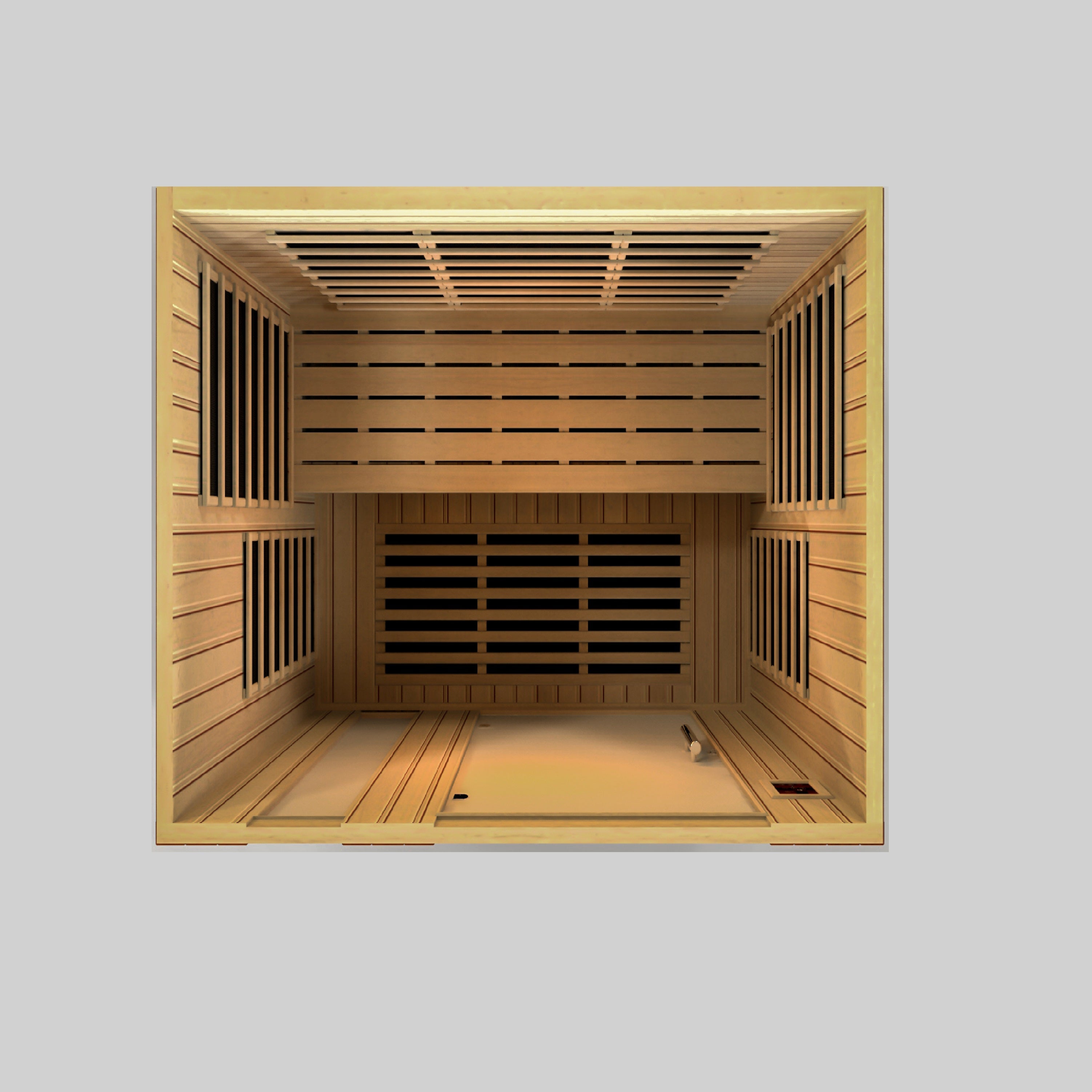 Dynamic Lugano 3 Person Low EMF Far Infrared Sauna DYN-6336-02