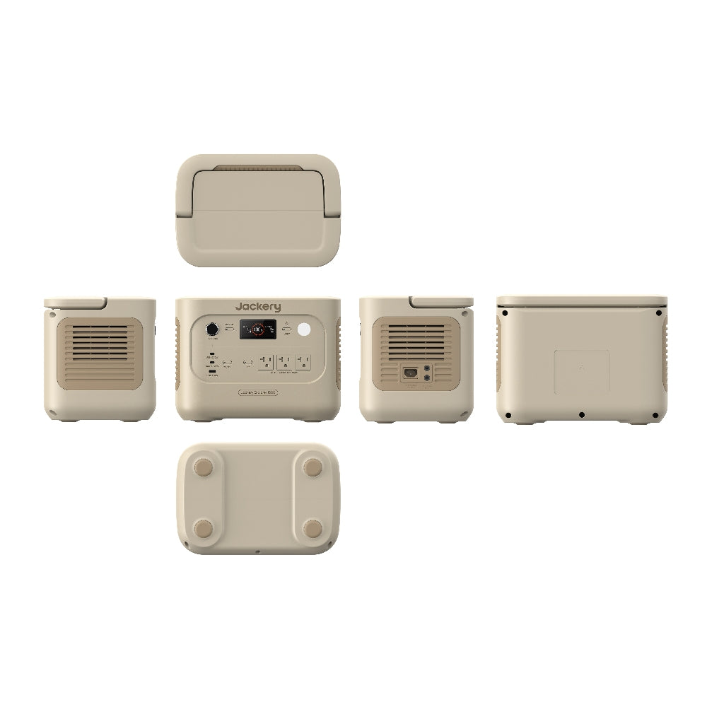 Jackery Explorer 1000 V2 – Dune White – 1070Wh Capacity | 1500W