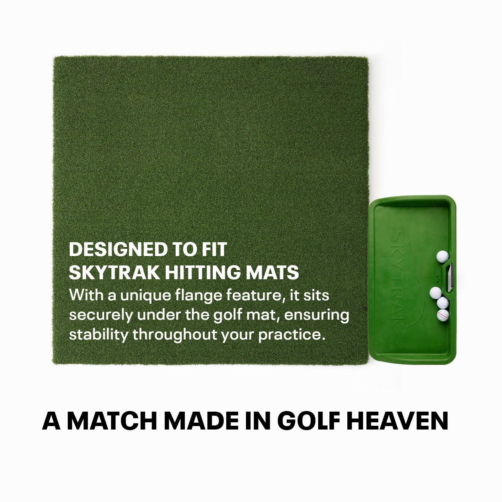 SKYTRAK Ball Tray with Cell Phone Holder