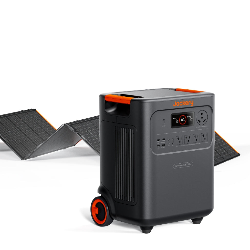 Jackery HomePower 3600Plus + 500Wx Solar Panel