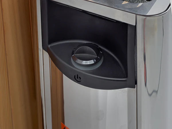 Golden Designs Vorarlberg 5 Person Traditional Outdoor Steam Sauna – Canadian Hemlock GDI-8105-01