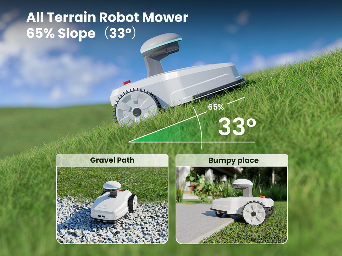 Smart Wireless Robotic Lawn Mower FR4000
