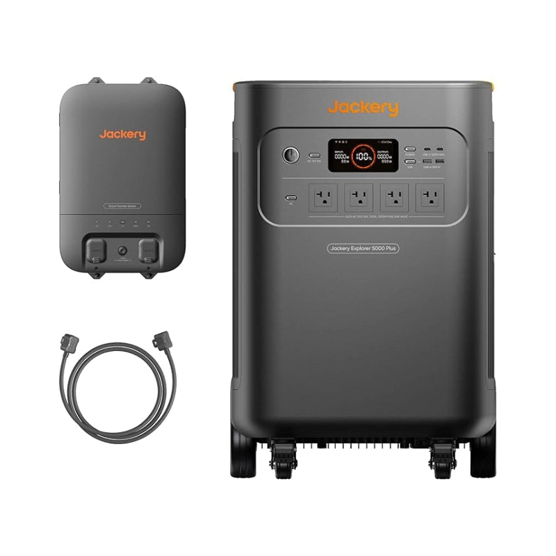 Jackery Explorer 5000 Plus + Smart Transfer Switch