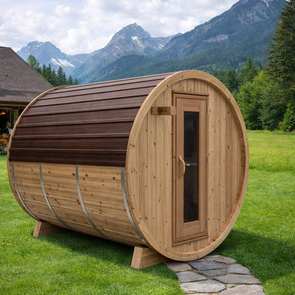 Woodgrain Metal Roof