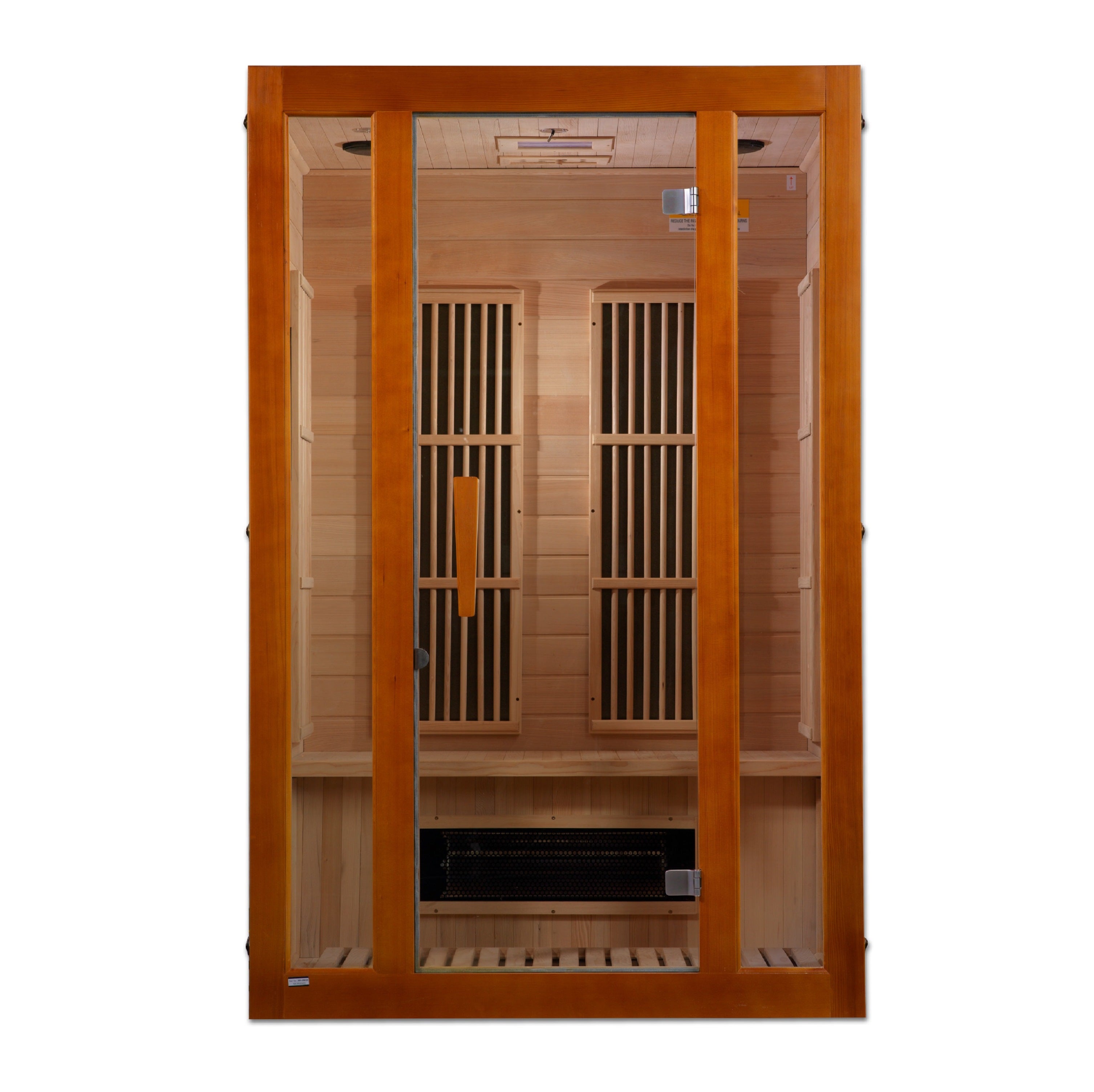 Maxxus Aspen Dual Tech 2 person Low EMF FAR Infrared Sauna Canadian Hemlock MX-J206-02S