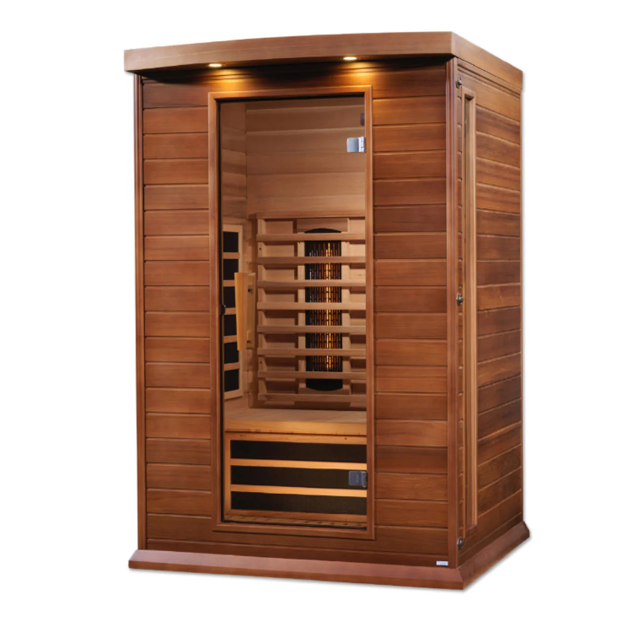Maxxus Toulose 2 Person Full Spectrum Infrared Sauna – Canadian Red Cedar MX-M206-01-FS CED