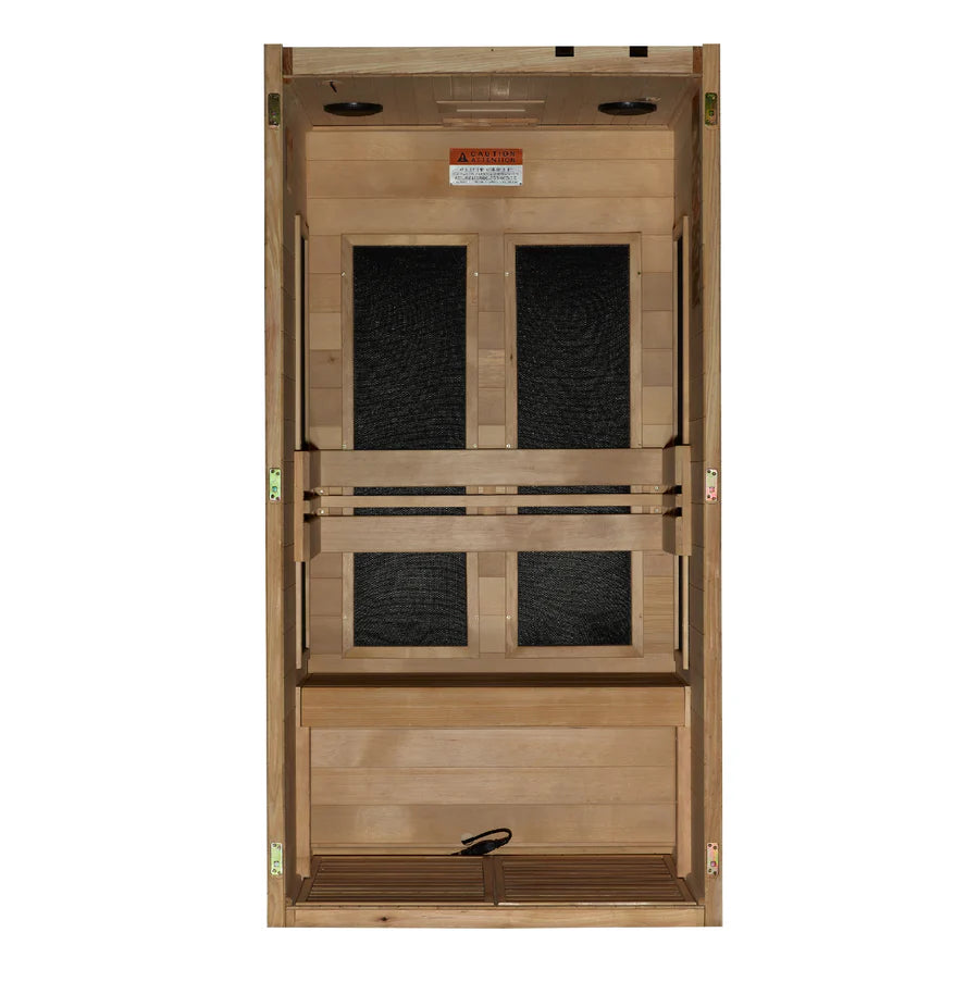Dynamic Veneto 1 Person Low EMF Far IR Sauna DYN-6115-05