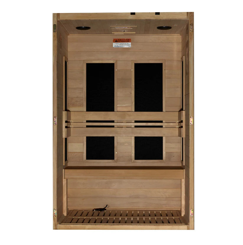Maxxus “S-Line” 2 Person Ultra Low EMF FAR IR Sauna