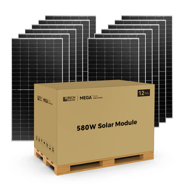 MEGA 580 BIFACIAL | 580 Watt Bifacial Solar Panel