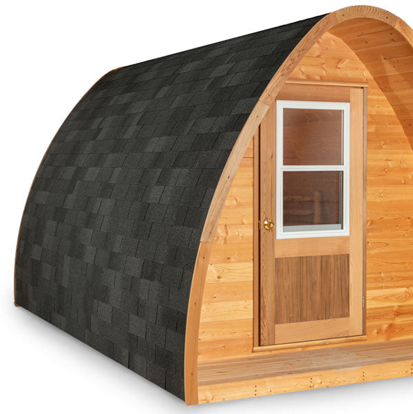 Black Asphalte Roof - 14' (426cm)