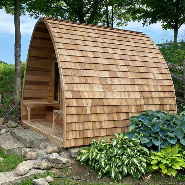 Cedar Shingle Roof - 6' (182cm)