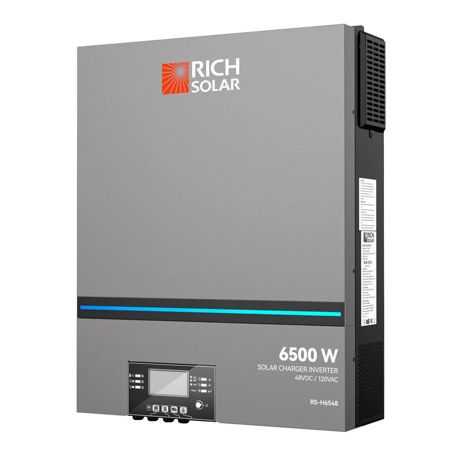 NOVA 6K | 6500 Watt (6.5kW) 48 Volt Off-Grid Hybrid Solar Inverter