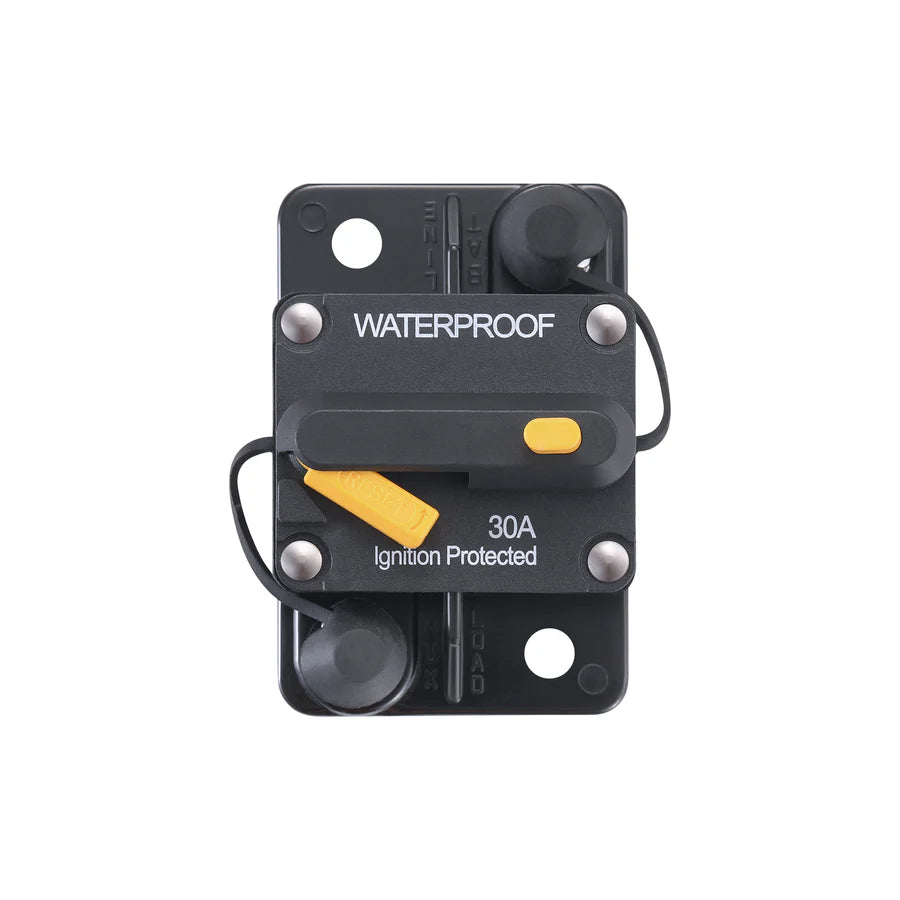 Single Pole Waterproof Circuit Breaker | Waterproof Thermal Type Breaker | Choose Amp: 30A, 40A, 60A, 80A, 100A, 120A, 150A, 200A, 250A