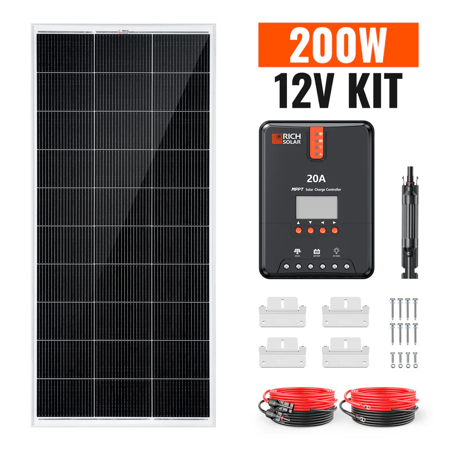 200 Watt Solar Kit