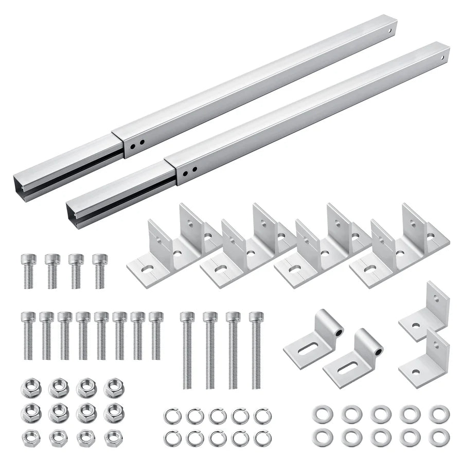 Tilt Mount | Adjustable Tilt Mount for Roofs and Flat Surfaces | Designed for RICH SOLAR MEGA Series Solar Panels | Easy to Install