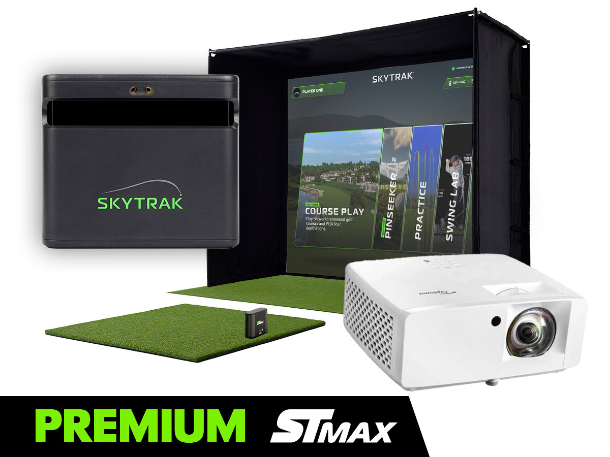 SKYTRAK ST MAX Golf Simulator | Premium Studio Package