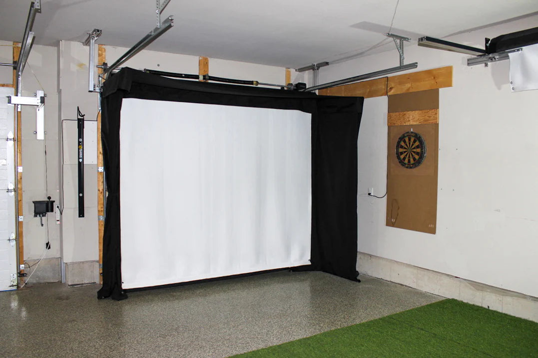 Vanish LITE Semi-Retractable Golf Enclosure