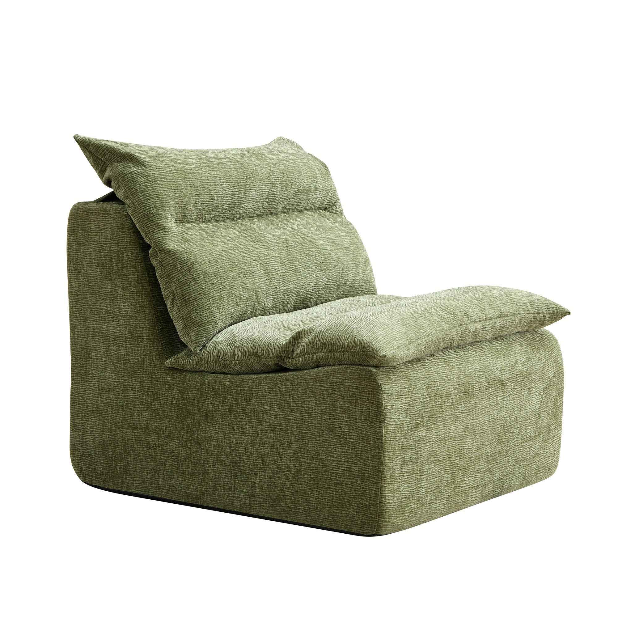 3 Seat Chair Sofa Lounge Chair With Backrest Fully Compressed Sofa