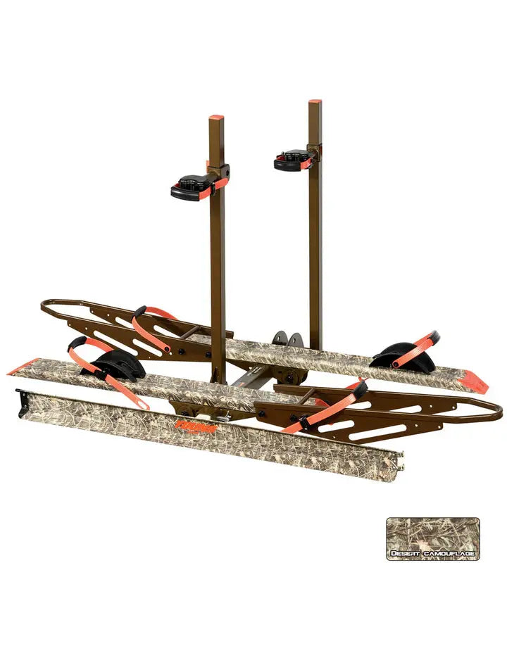 Camo 2-Bike Hitch E-bike Rack with Ramp